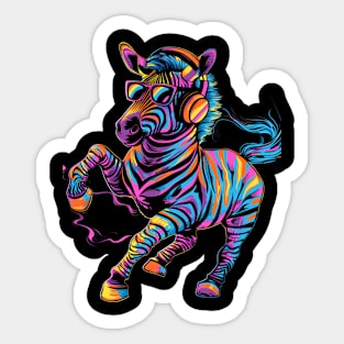 Zebra Vanishing Varieties Sticker